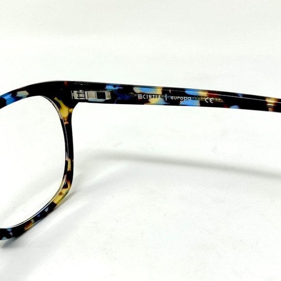 Cinzia Eyeglass Frames CIN 5075 Blue Teal Tortoise/Gold Cat Eye 53 [] 15 140 - Picture 4 of 11